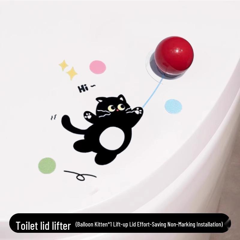 Creative Lid Lifter: Hands-Free Toilet Seat Handle for a Clean Bathroom Experience