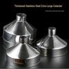 Heavy-Duty Stainless Steel Large Funnel for Industrial Fuel and Oil Press Machines