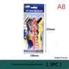 3Pcs Curved Handle Brush Kit Wire Brush Set For Cleaning Welding Slag And Rust Removal Industrial Scrubbing Brush