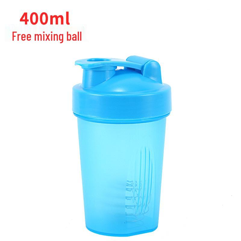 400ml Plastic Fitness Shaker Bottle for Protein Shakes and Meal Replacements