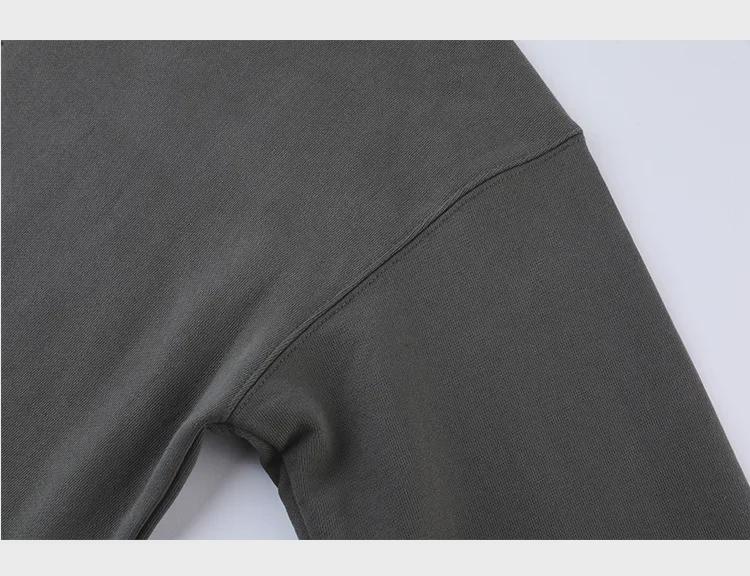 Men's Plush 360g Heavyweight Zipper Hoodie - Trendy, Versatile Sweatshirt for Fall and Winter