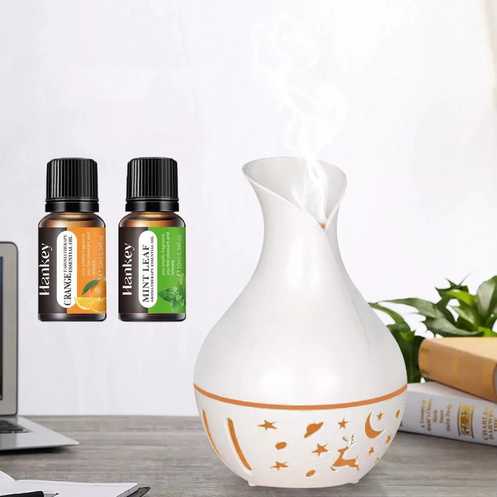 

200 мл Аромадиффузор Увлажнитель с LED-подсветкой Машина для эфирных масел White