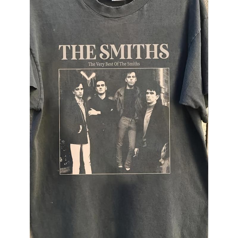 Retro Smith Band T-shirt Men s T-shirt Summer New Casual Unisex T-shirt S