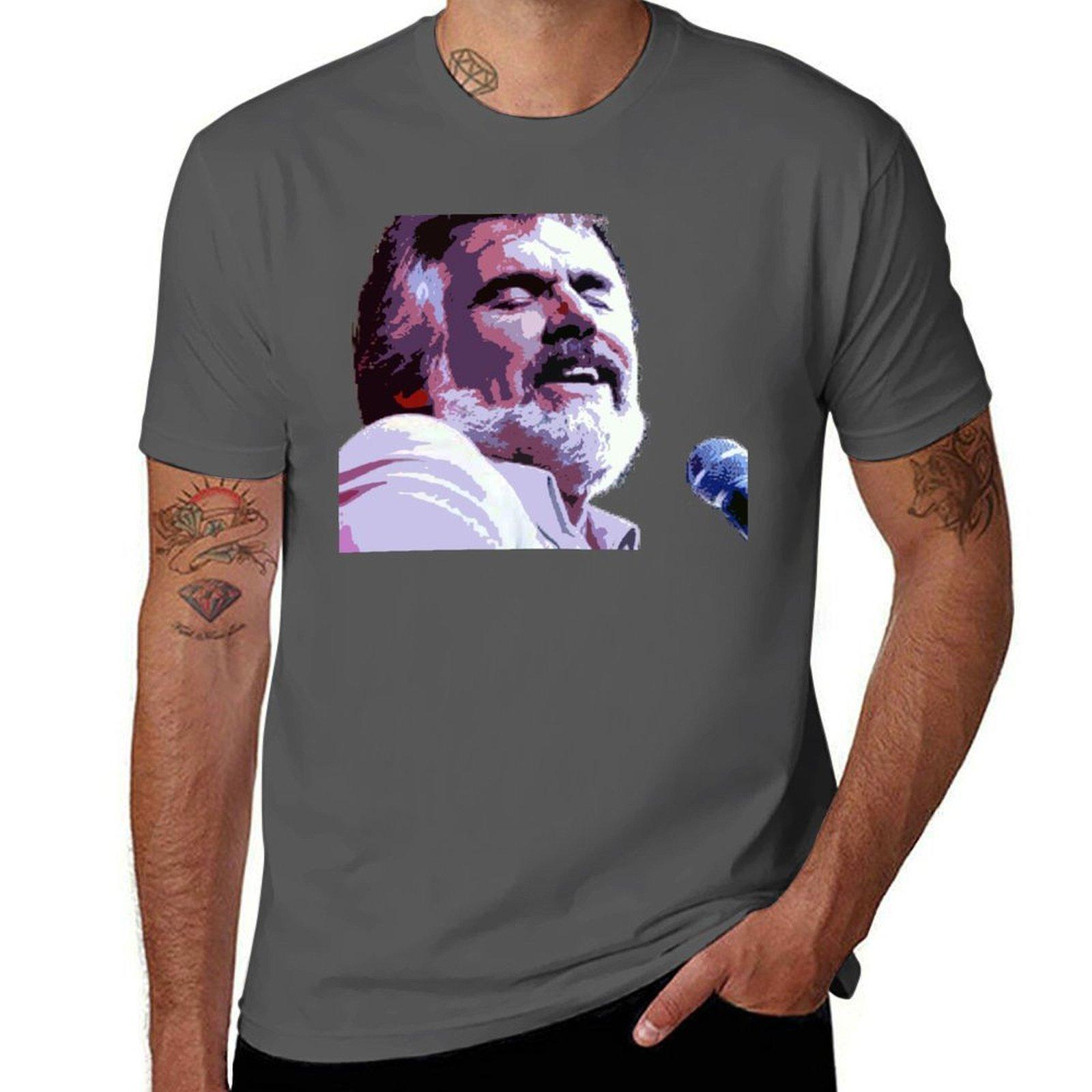 

Kenny Rogers T-Shirt anime t shirts oversize funny t shirts cotton T-Shirt 4XL