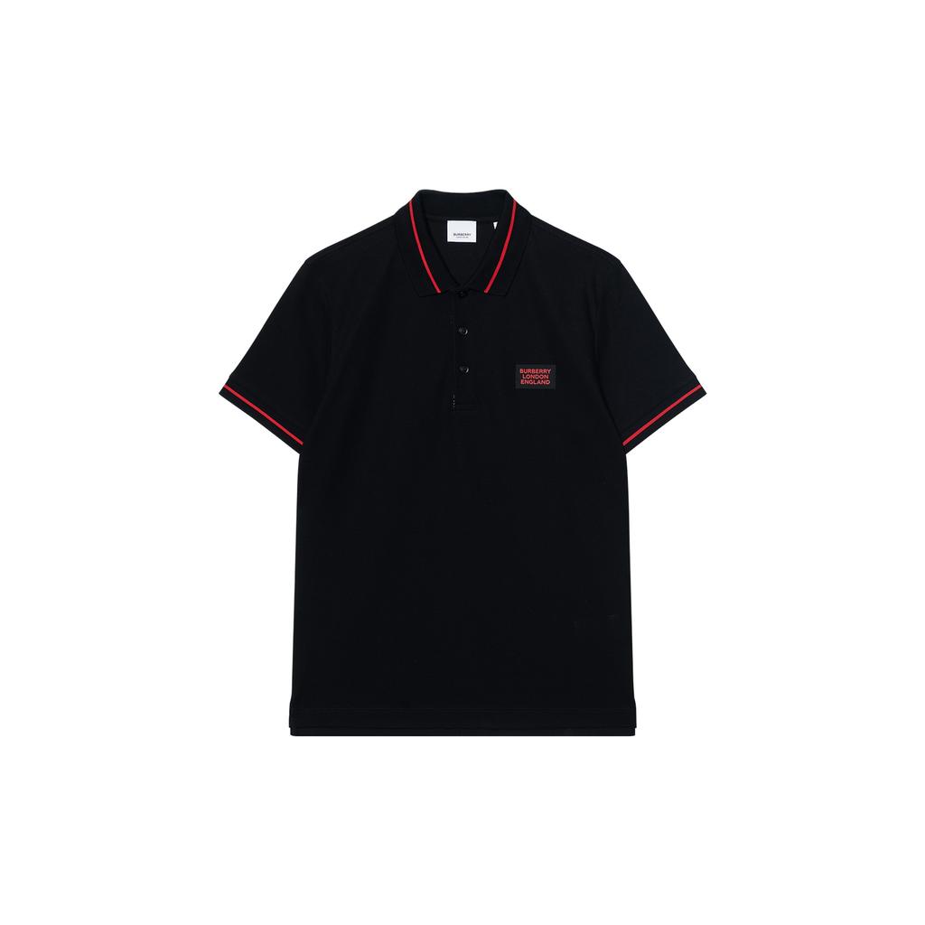Burberry Short Sleeves Polo Shirt 'Black' Men's 80259721