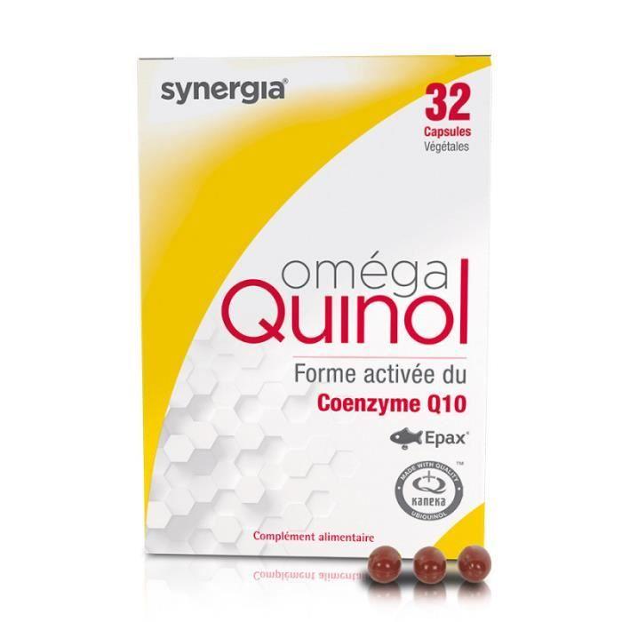 Synergia Oméga Quinol 32 Capsules