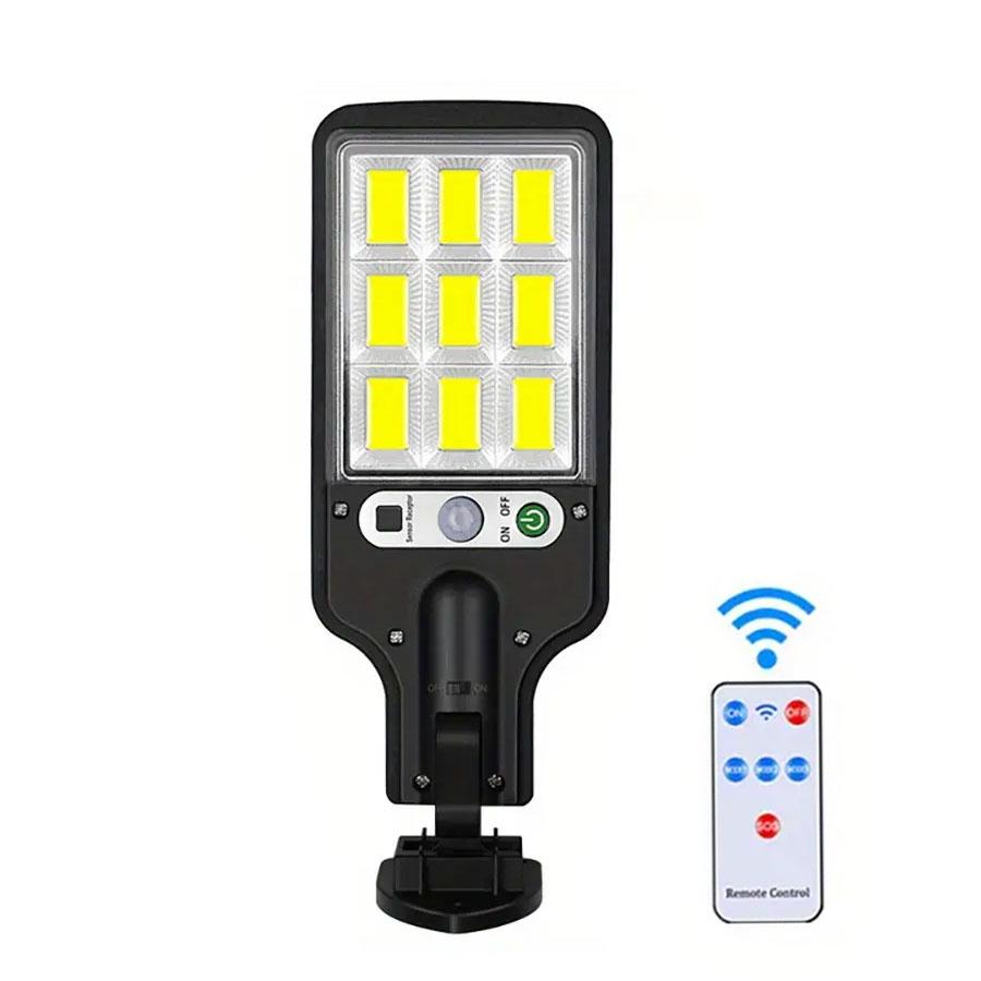 Solar Street Lights Outdoor 108COB Motion Sensor Solar Wall Lamp With 3 Mode Waterproof Security For Garden Yard Path Lighting