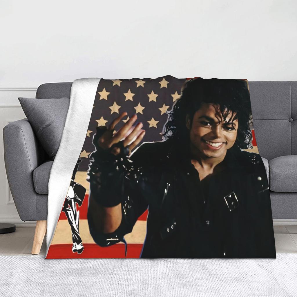 J-Jacksons Sänger MJ Flauschige Decken Personalisierte Überwurfdecke für Zuhause 200x150cm Tagesdecken