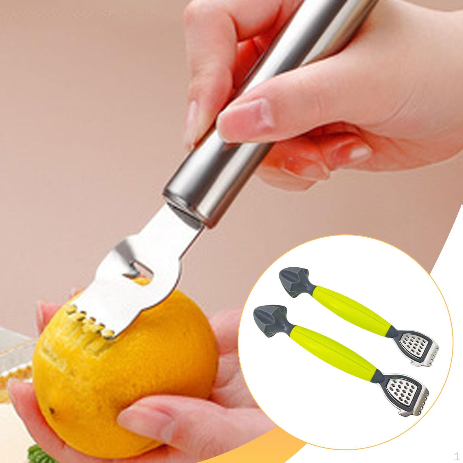 2 Pieces Lemon Grater Juicer Practical Professional Multifunctional