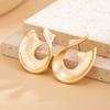 Ingemark 8 Styles Punk Gold Color Irregular Stud Earrings for Women Trend Vintage Geometric Piercing Earrings Party Jewelry Gift