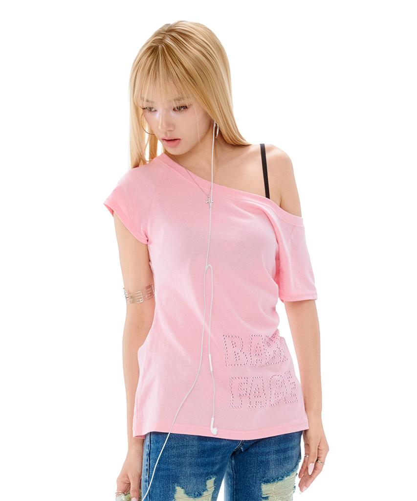 Poeoling Baby Face Box Tee (Pink)