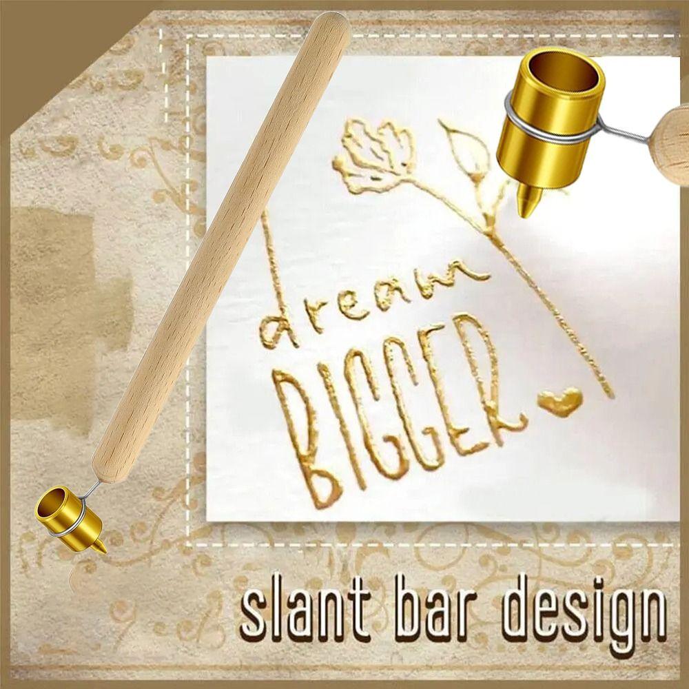 Pysanka Painting Brass Tip Kistka 0.6mm 0.4mm 0.3mm Drawing Paint Slanting Fine Line Paint Pen Fluid Writer Detailing Fine Line