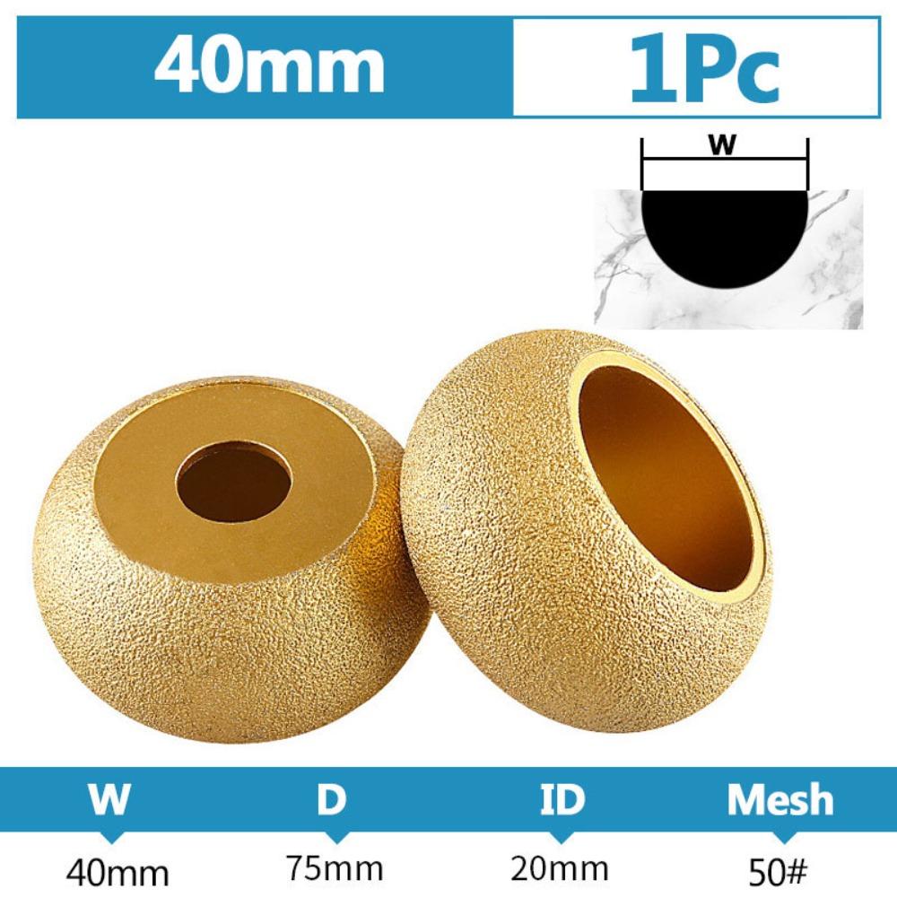 75mm Stone Edging Wheel Chamfering Tool Angle Grinder Grinding Head High Quality Grinding Wheel