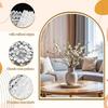 6Pcs Elegant Lace Table Runners Set Crocheted Floral Design Dresser Scarf Doilies for Dining Wedding Party Decoration