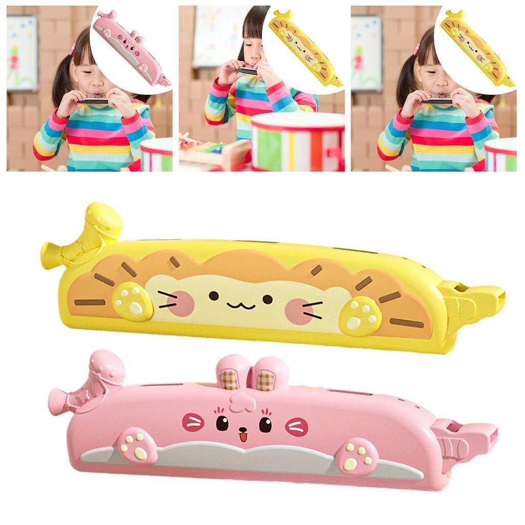 Kids Harmonica Musical Instrument Toy Cute Teaching Aids Lightweight Educational