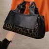 Aidrani Genuine Leather Handbag 2026 Women's Fashi Bag Premium Leopard Print Luxury  Top Cowhide Bag