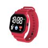 Key white LED electronic watch small square movement bright light personality wind trend electronic watch student couple LED electronic watch