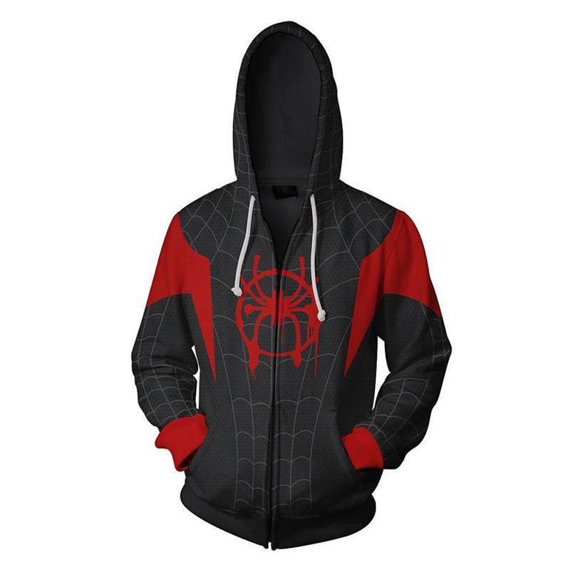 3D Digital Print Zip-Up Hoodie Anime Cosplay Sweatshirt Painful Clothes Unisex