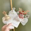 Snowflake Christmas Hat Hairpin Korean Style Headwear Kids Hair Accessories Christmas Hair Clip