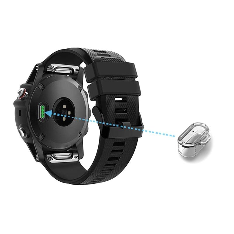 Charging Port Dust Plug Protector Caps Reusable Watch USB Charging Anti-dust Cover for 955 945 255 for Fenix 7 7S 7X 6 6