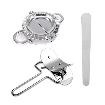 1 Set Stainless Steel Dumpling Maker Mold Dough Press Pie Ravioli Mould Tools