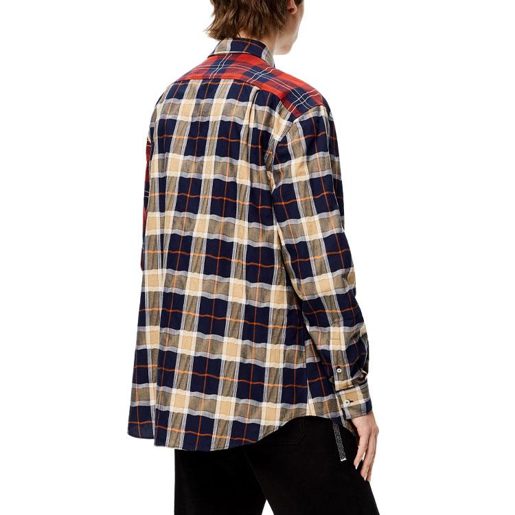 Loewe Patchwork Check Shirt H526Y05W35-9990