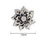 Blooming Flowers Porcelain Wall Hanging Ornaments Living Room Background Display Ceramic Peony Flower Wall-mounted Decorations