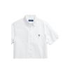 Polo Ralph Lauren Logo Embroidered Polo Shirt Men Shirts White MNPOWOV1N820309-100