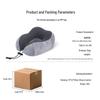 Memory Foam U-shaped Travel Neck Pillow for Airplane and Car