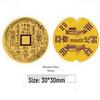 999 Pure Gold Treasure Chest Phone Sticker - Princess New Year Wealth Stickers Gift
