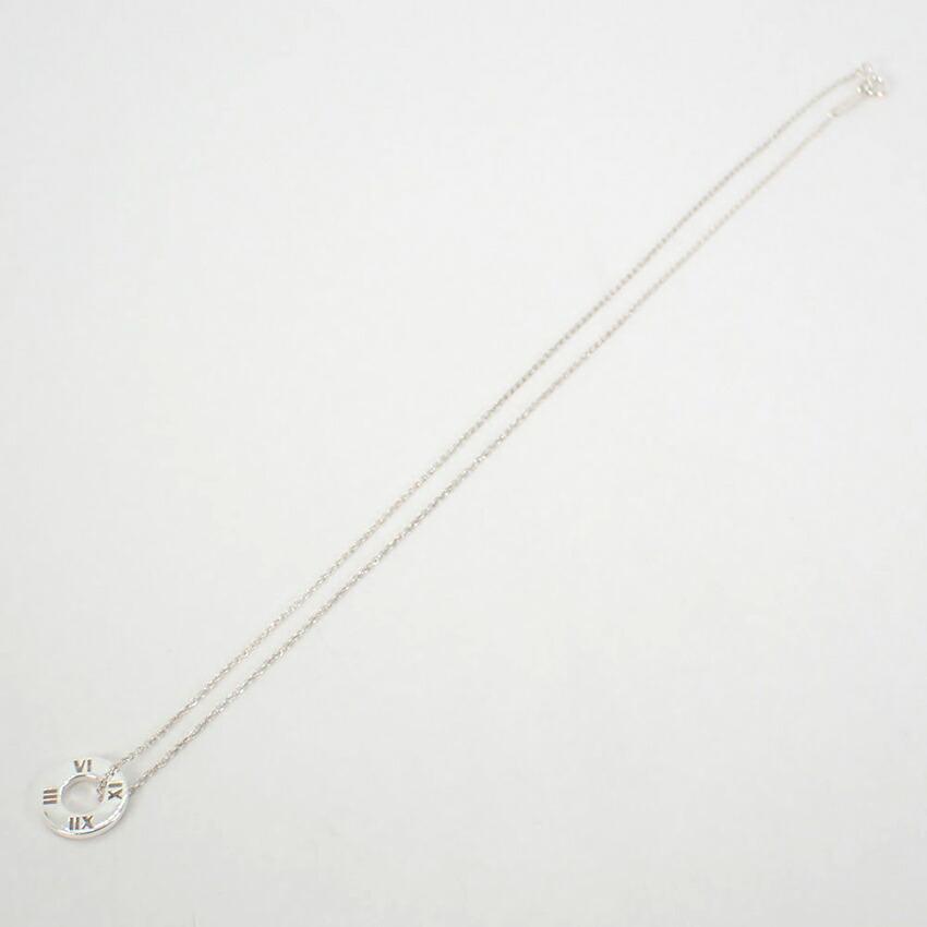 [Used] TIFFANY/Tiffany 925 Open Atlas Pendant/Necklace/j9-9