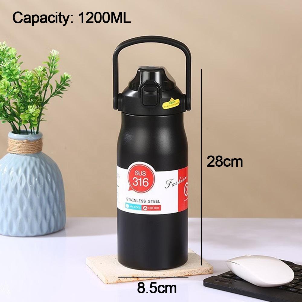 316 Nerezové oceli Izolované Láhve na Vodu Velkokapacitní Vakuový Hrnček na Gym Venkovní