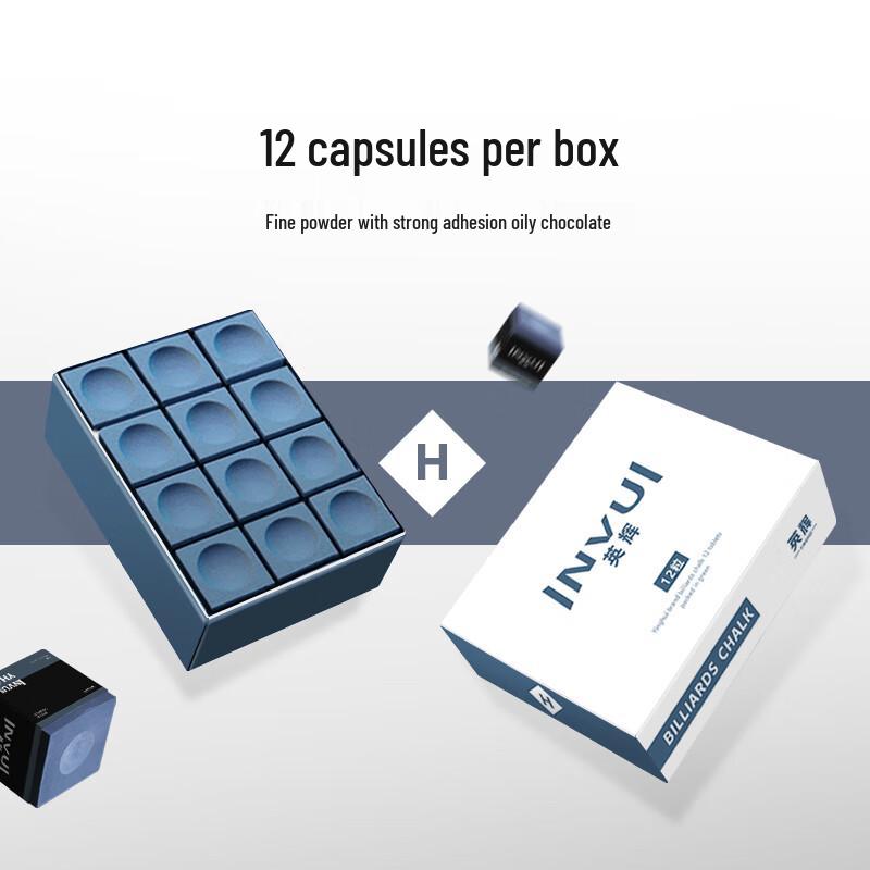 INVUI Oily Billiard Chalk