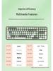 Bluetooth Wireless Keyboard & Mouse: Multi-Device, Rechargeable, Silent, Portable for Computers, Laptops, Tablets, Phones.