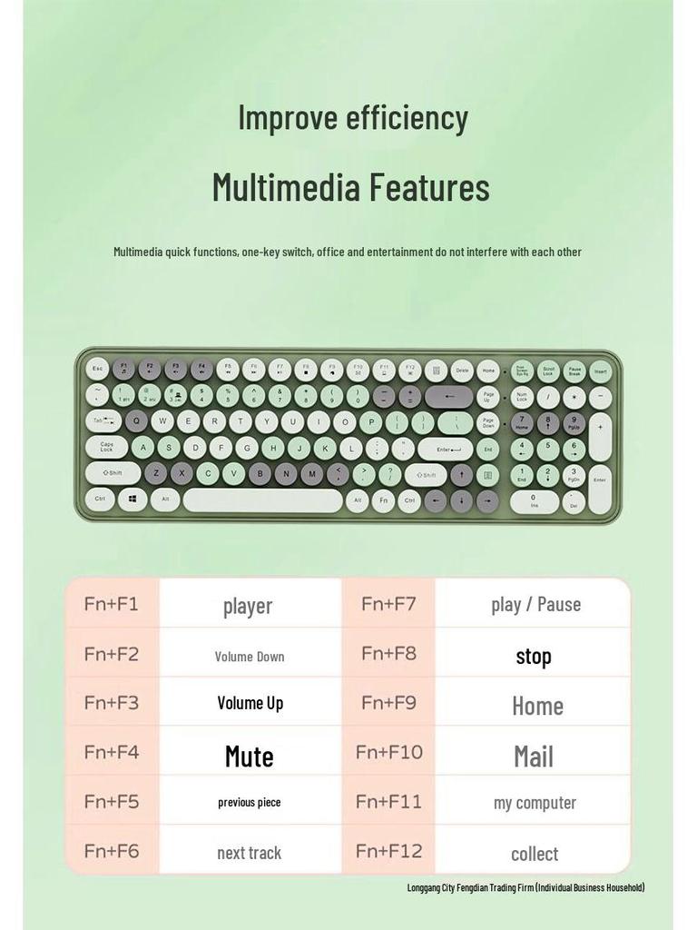 Bluetooth Wireless Keyboard & Mouse: Multi-Device, Rechargeable, Silent, Portable for Computers, Laptops, Tablets, Phones.
