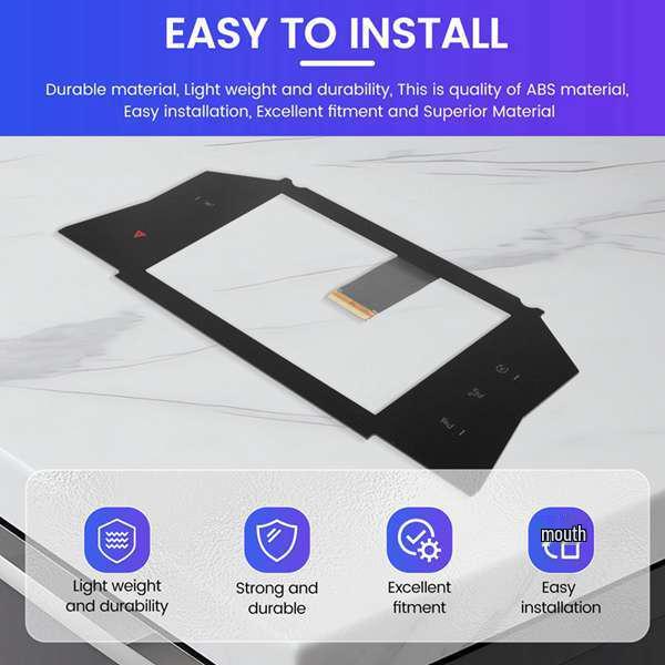 Compatible Glass Touchscreen for 16-21 Cadillac XT5/XT6 8" Navigation Screen