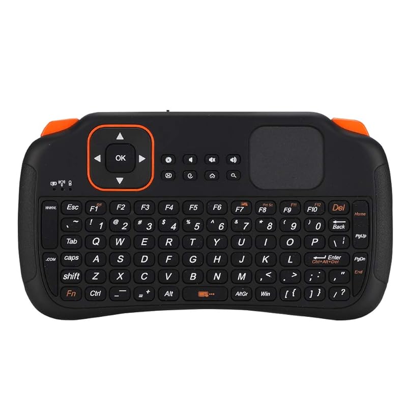 

2.4G wireless keypad USB Mini keyboard with touchpad, 83 keys, games HTPC for control
