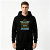 Men's Pullover Hoodie, Casual Arseny Name Printed Crown Wing Pattern Long Sleeve Sweatshirt for Daily Wear