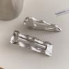 Headwear Korean Style Punk Hair Clips Metal Hair Pins Side Bangs Hair Clips Fix Fringe Barrette
