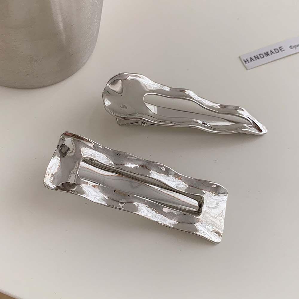 Headwear Korean Style Punk Hair Clips Metal Hair Pins Side Bangs Hair Clips Fix Fringe Barrette