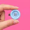 Y2K Styles Button Hair Clips Cute Girls Hair Clip 6Cm Plastic Button Barettes Clips Party Hair Subcultural Decoration