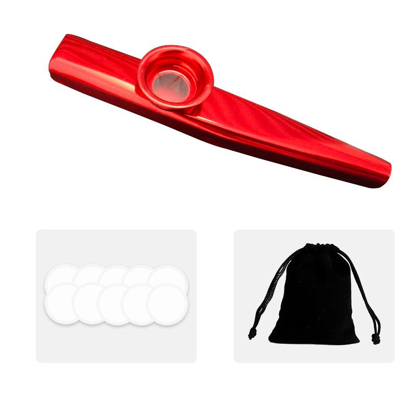 Metal Kazoo Cross-border Musical Instrument Gift Trumpet Saxophone Diaphragm