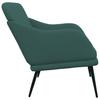 Bench in Dark Green 110 x 76 x 80 cm Fabric