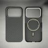 600D/1500D Kevlar Carbonfaser Magnetische Hülle für iPhone 17 Pro Max 17 Air 16pro Harter Rahmen Aramidfaser Abdeckung Magsafe Hülle