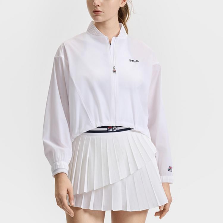 New FILA Athletics Knitwear Women's Jade White A11W523702F-WT