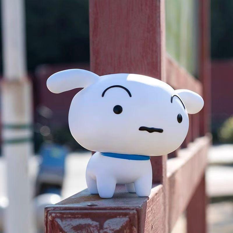 Crayon Shin-chan Milk Tea Glowing Cup: Office Desktop Ornament & Trendy Toy Gift