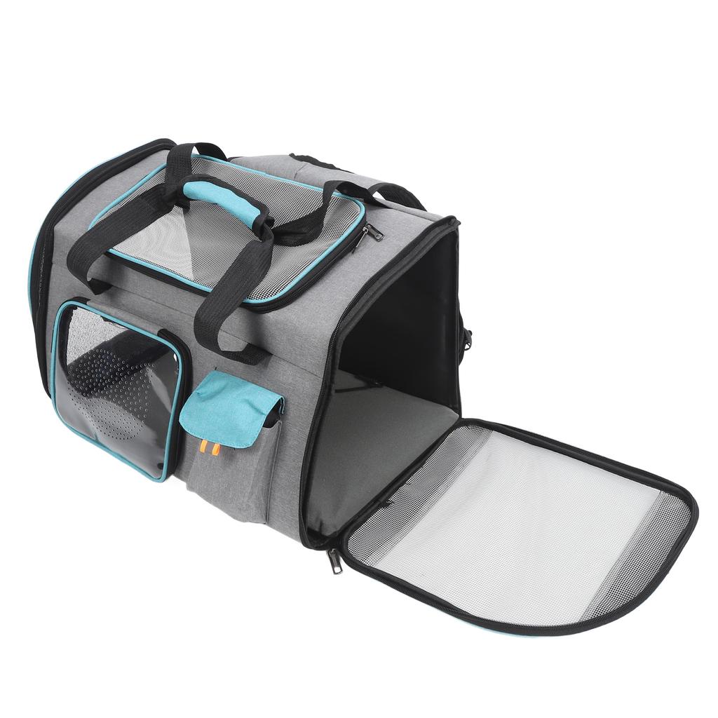 Pet Carrier Breathable Mesh Pet Carrier Backpack Large Capacity Portable Cat Carrier Easy to Clean Dog Carrier for