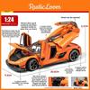 Koenigsegg Sports Car Model Alloy Toy With Sound Light Doors For Children Play