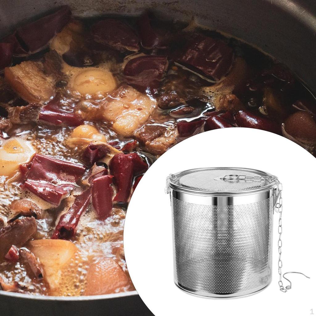 Seasoning Filter Strainer Coffee Cooking Infuser Juice Teaware Kitchen