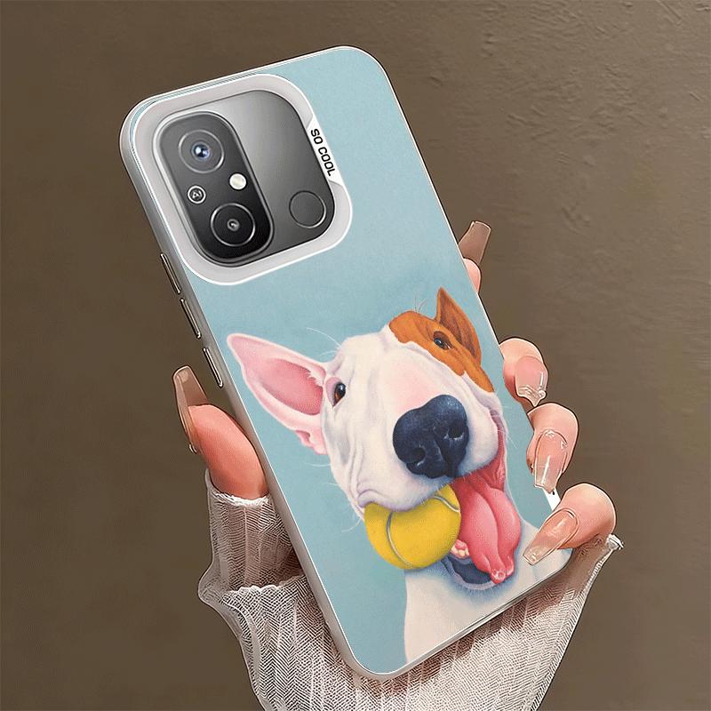 

Bull Terrier Dog Cute Puppies Soft Phone Case for Xiaomi Redmi 15C 15 14C 13C 12C Poco X5 X6 X7 Pro X3 F8 F7 Ultra M8 13 12 Cove Xiaomi Poco X3